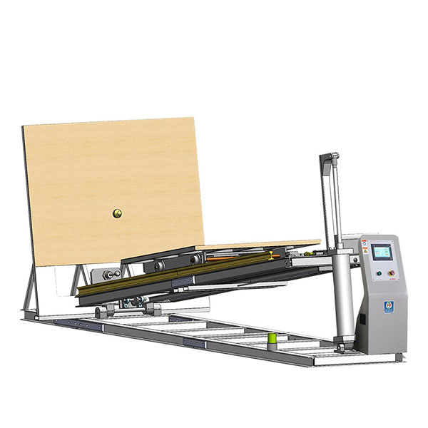 Inclined impact test bench